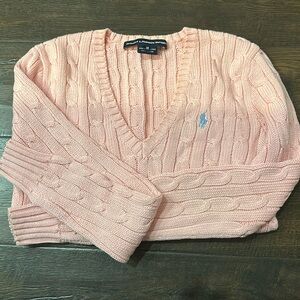 Pink Ralph Lauren Sport Sweater. XS